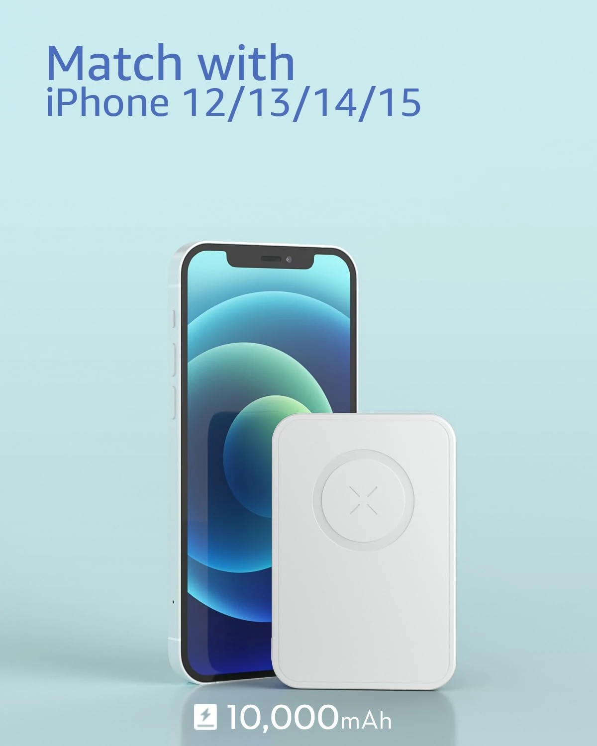 Batterie Externe Magnétique Sans Fil Portable 8 Batterie Externe Magnétique Sans Fil Portable – Image 6