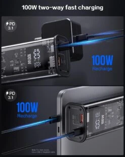 Batterie Externe Ordinateur Portable 100W -Monde Electronique Batterie Externe Ordinateur Portable 100W usb c