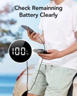 Chargeur Portable 25000mAh Pour Laptops -Monde Electronique Batterie Externe Ordinateur Portable 25000mAh battery