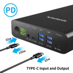 Batterie Externe Ordinateur Portable 60000Mah 15 Batterie Externe Ordinateur Portable 60000Mah -Monde Electronique Batterie Externe Ordinateur Portable 60000Mah ports usb