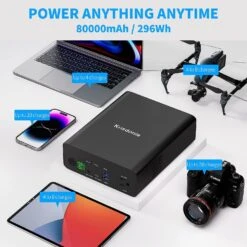 Batterie Portable Laptop 80000 MAh 12 Batterie Portable Laptop 80000 MAh -Monde Electronique Batterie Externe Ordinateur Portable 80000Mah appareils