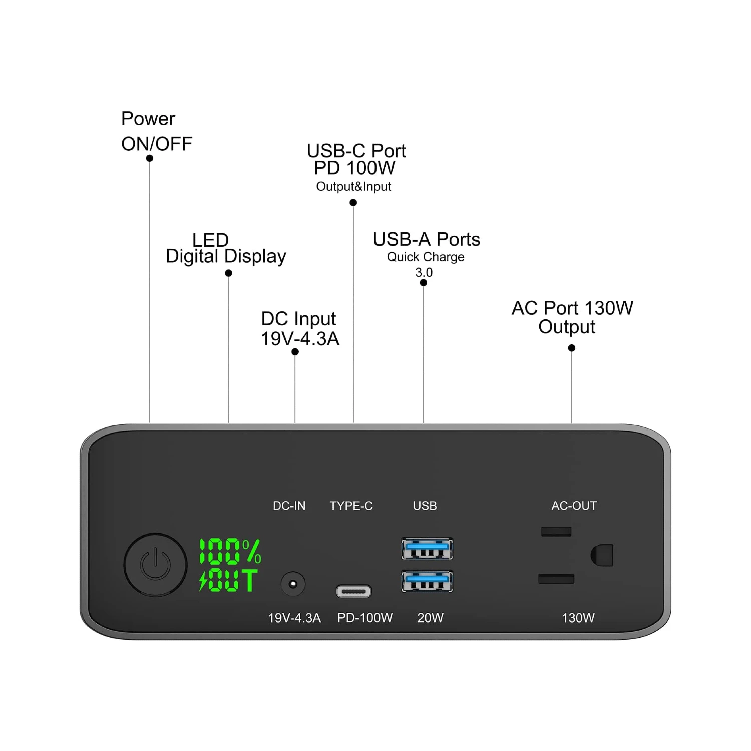 Batterie Portable Laptop 80000 MAh 9 Batterie Portable Laptop 80000 MAh – Image 7