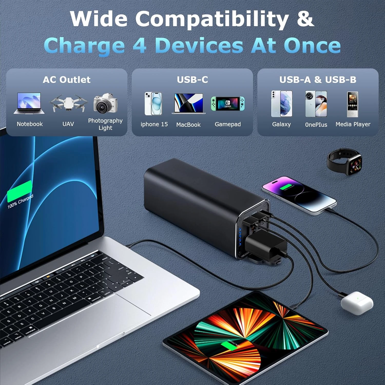 Batterie Externe Ordinateur Portable Asus 4 Batterie Externe Ordinateur Portable Asus – Image 2