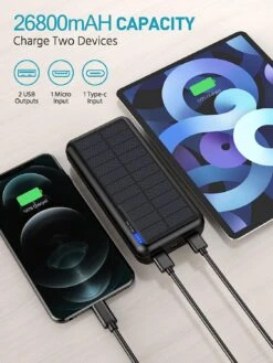 Batterie Externe Outdoor -Monde Electronique Batterie Externe Outdoor grande capacite