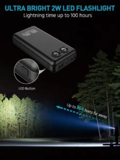 Batterie Externe Outdoor -Monde Electronique Batterie Externe Outdoor lampe de poche