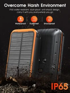 Batterie Externe Photovoltaïque -Monde Electronique Batterie Externe Photovoltaique ip65