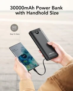 Batterie Externe Portable USB-C -Monde Electronique Batterie Externe Portable USB C grande capacite