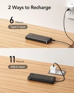 Batterie Externe Portable USB-C -Monde Electronique Batterie Externe Portable USB C methodes de charge