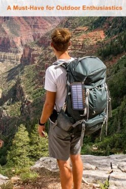 Batterie Portable Et Solaire -Monde Electronique Batterie Externe Portable et Solaire sac a dos