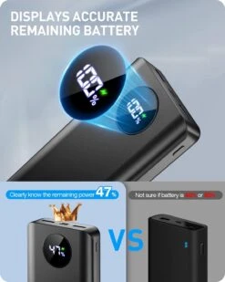 Batterie Externe Pour Portable Puissante -Monde Electronique Batterie Externe Pour Portable Puissante affichage led