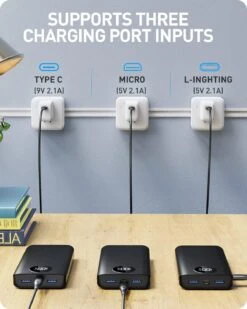 Batterie Externe Pour Portable Puissante -Monde Electronique Batterie Externe Pour Portable Puissante methode de charge