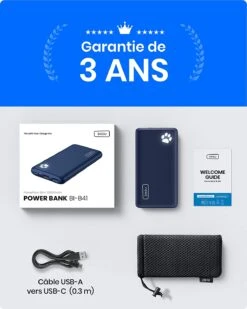 Batterie Externe 10000mAh Poweradd Bleue 15 Batterie Externe 10000mAh Poweradd Bleue -Monde Electronique Batterie Externe PowerAdd 10000mAh garantie de 3 ans