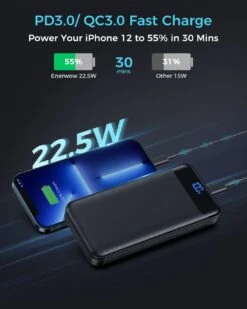 Charge Portable 30000mAh Smartphone 8 Charge Portable 30000mAh Smartphone -Monde Electronique Batterie Externe Puissante Pour Smartphone 225 watts