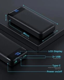 Charge Portable 30000mAh Smartphone 12 Charge Portable 30000mAh Smartphone -Monde Electronique Batterie Externe Puissante Pour Smartphone ports usb