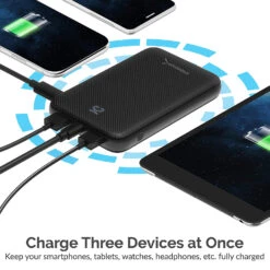 Batterie Externe Sabrent 10000mAh 9 Batterie Externe Sabrent 10000mAh -Monde Electronique Batterie Externe Sabrent 10000mAh 3 appareils simultanement