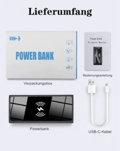 Batterie Portable Sans Fil Qi -Monde Electronique Batterie Externe Sans Fil Huawei accessoires