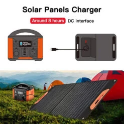 Batterie Externe Avec Panneau Solaire 108000mAh -Monde Electronique Batterie Externe Solaire 100000mAh panneau