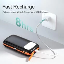 Batterie Externe Polyvalente Et Solaire 14 Batterie Externe Polyvalente Et Solaire -Monde Electronique Batterie Externe Solaire Polyvalente charge en 8 heures
