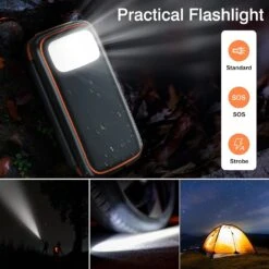 Batterie Externe Polyvalente Et Solaire 15 Batterie Externe Polyvalente Et Solaire -Monde Electronique Batterie Externe Solaire Polyvalente lampe de poche