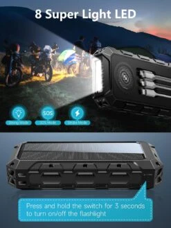 Batterie Externe Solaire Pour Téléphone -Monde Electronique Batterie Externe Solaire Pour Telephone lampe