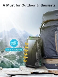Batterie Externe Solaire Pour Téléphone -Monde Electronique Batterie Externe Solaire Pour Telephone soleil