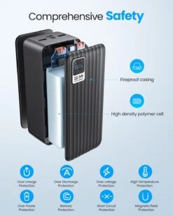 Batterie Externe Très Grande Capacité -Monde Electronique Batterie Externe Tres Grande Capacite securise