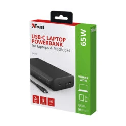 Batterie Externe Trust Laro 20000 MAh -Monde Electronique Batterie Externe Trust Laro 20000mAh emballage