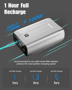 Batterie Externe USB-C Ordinateur Portable -Monde Electronique Batterie Externe USB C MacBook Pro cable