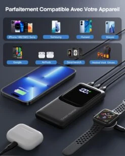 Batterie Externe Ultra Mince -Monde Electronique Batterie Externe Ultra Mince compatibilite