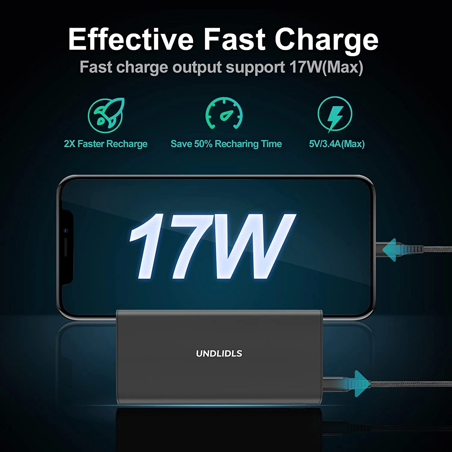 Batterie Externe Undlidls 20000 MAh 5 Batterie Externe Undlidls 20000 MAh – Image 3