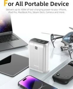 Batterie Externe Puissante Et Portable -Monde Electronique Batterie Externe Universel