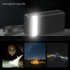 Batterie Externe Avec Écran LED 12 Batterie Externe Avec Écran LED -Monde Electronique Batterie Externe Yobon 50000mAh lampe torche