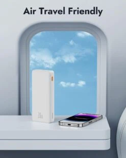 Batterie Externe Power Delivery 20W -Monde Electronique Batterie Externe iPhone 15 avion