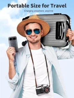 Batterie Portable Grande Capacité Pour Smartphones 13 Batterie Portable Grande Capacité Pour Smartphones -Monde Electronique Batterie Externe iPhone 30000mAh taille portable