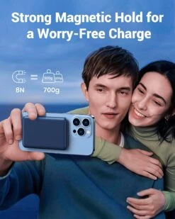 Batterie Externe IPhone MagSafe -Monde Electronique Batterie Externe iPhone MagSafe magnetique puissant