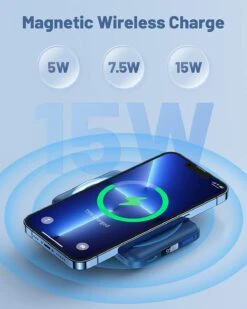 Batterie Externe IPhone MagSafe -Monde Electronique Batterie Externe iPhone MagSafe rapidite de charge 15 watts