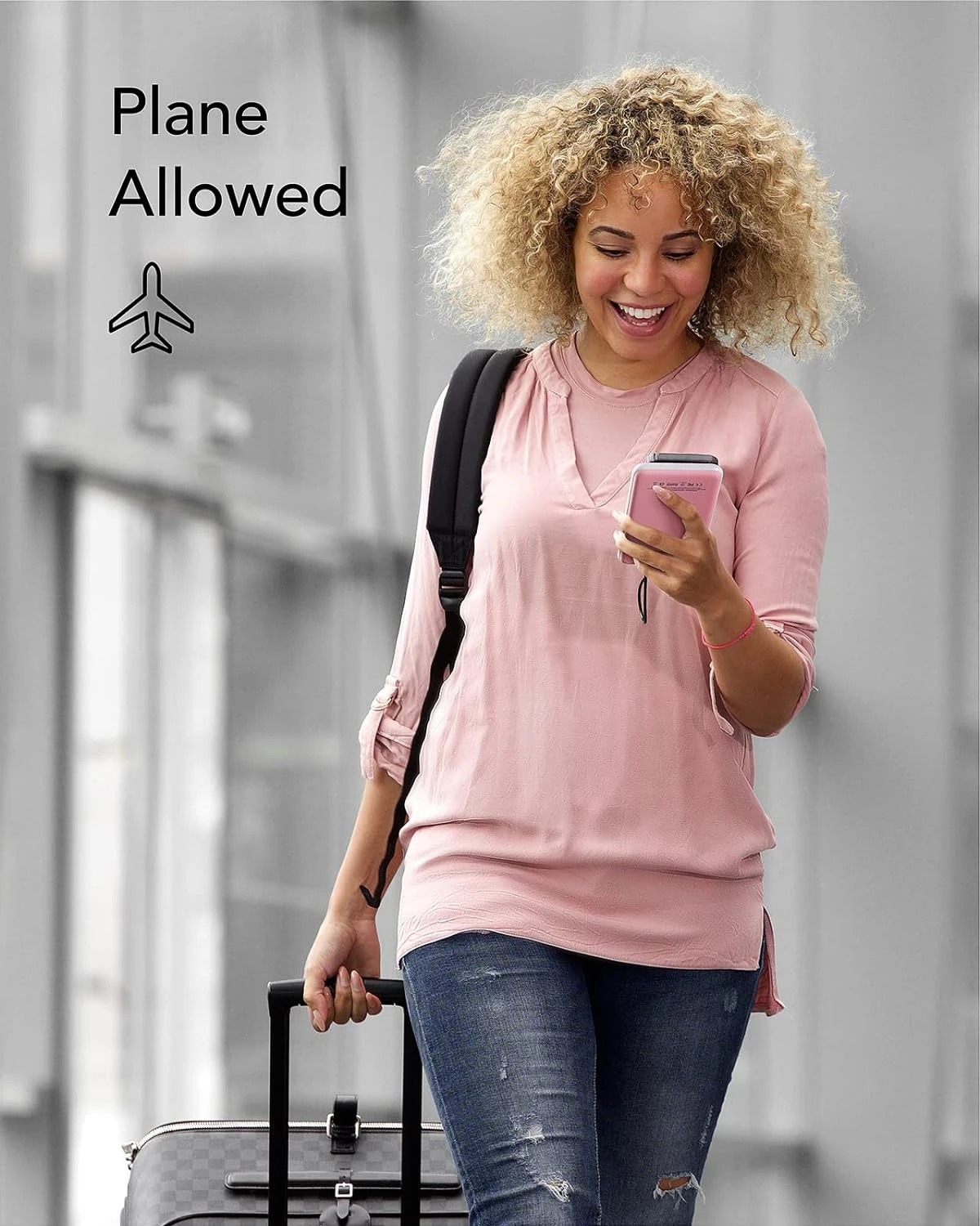 Batterie Externe Rose Li-Polymère 9 Batterie Externe Rose Li-Polymère – Image 7