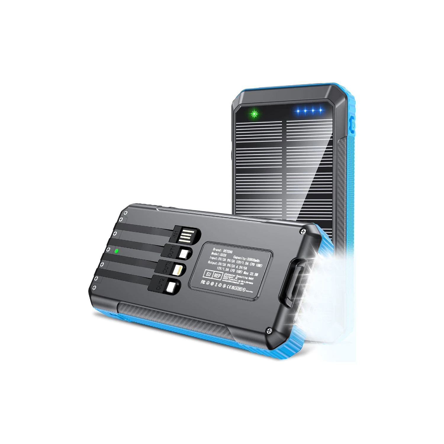 Batterie Externe Pour Randonnée 33800 MAh 3 Batterie Externe Pour Randonnée 33800 MAh