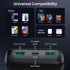 Batterie Nomade Puissante -Monde Electronique Batterie Nomade Puissante ports usb