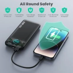 Batterie Portable Smartphone 22.5W 15 Batterie Portable Smartphone 22.5W -Monde Electronique Batterie Portable Smartphone 22.5W securite