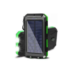 Batterie Portable Avec Panneau Soleil
