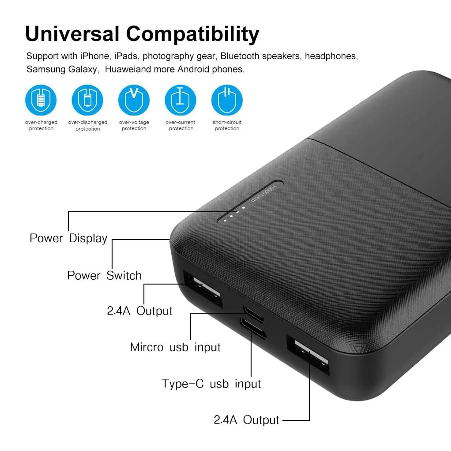 Batterie Portable Taille Petite 6 Batterie Portable Taille Petite – Image 4