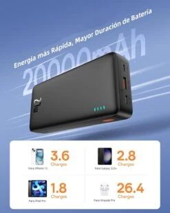 Batterie Portable USB-C 20000 MAh 14 Batterie Portable USB-C 20000 MAh -Monde Electronique Batterie Portable USB C 20000 mAh capacite