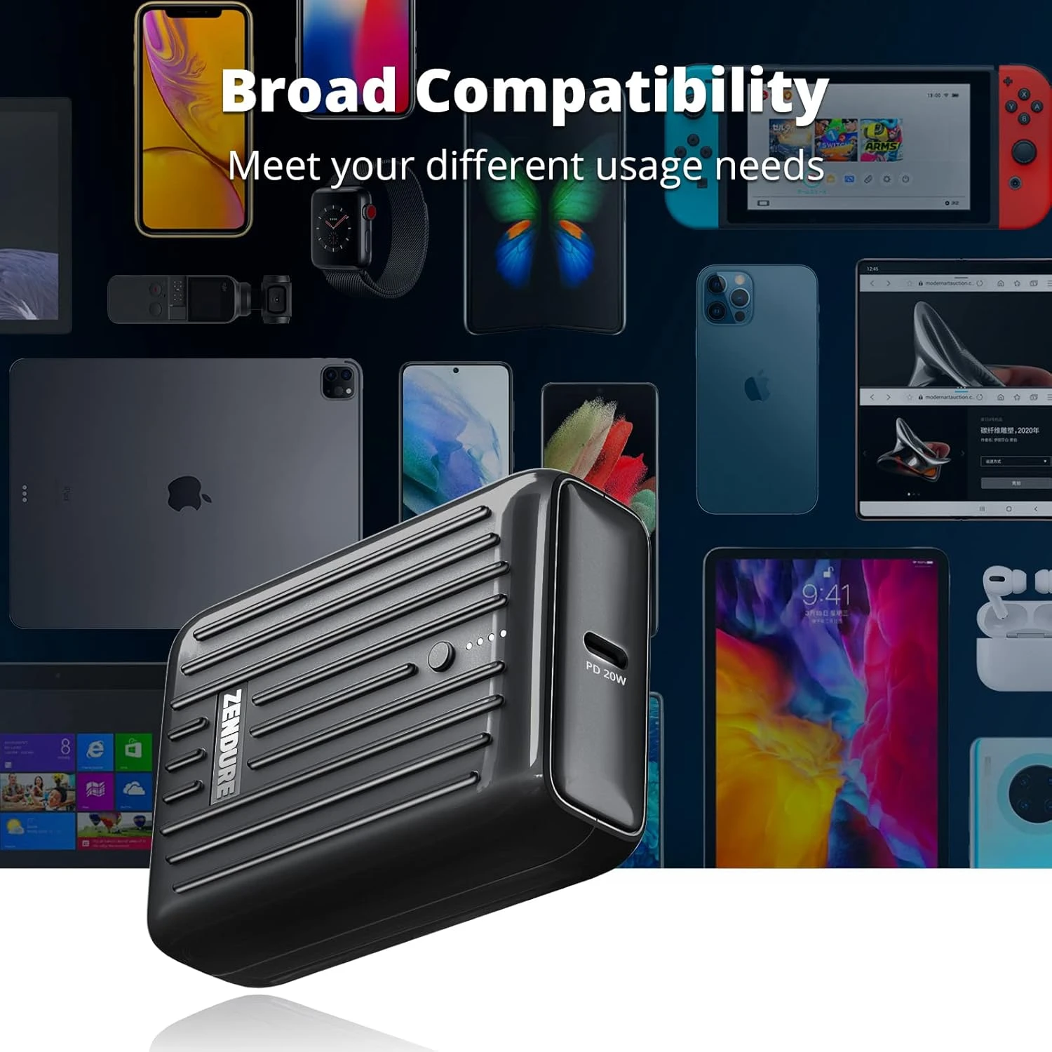 Batterie Portable USB-C PD 10000mAh 8 Batterie Portable USB-C PD 10000mAh – Image 6