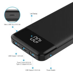 Batterie Portable USB-C Téléphone -Monde Electronique Batterie Portable USB C Telephone port