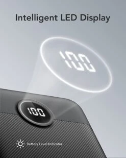 Batterie Portable Veektomx 30000 MAh 20W -Monde Electronique Batterie Portable Veektomx 30000mAh 20W LED intelligente