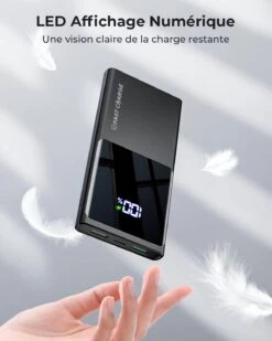 Batterie Portable Avec Charge Rapide -Monde Electronique Batterie Portable avec Charge Rapide led