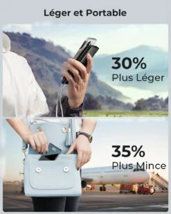 Batterie Portable Avec Charge Rapide -Monde Electronique Batterie Portable avec Charge Rapide leger et portable