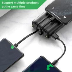 Batterie Portable Pour Smartphone -Monde Electronique Batterie Portable pour Smartphone double charge