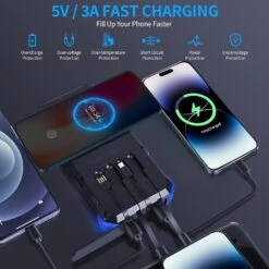 Batterie Externe Solaire Multifonction -Monde Electronique Batterie Solaire Multifonction telephone